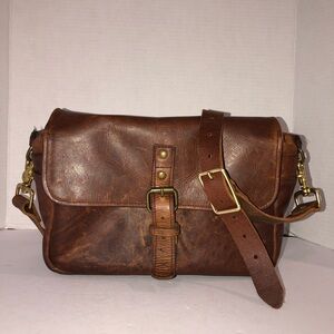 Brown Leather Travel Bag